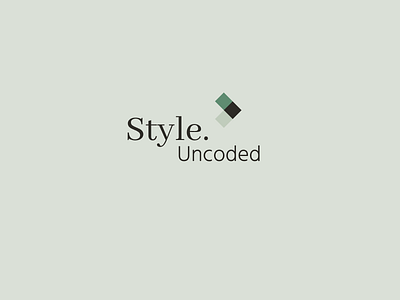 Style Uncoded Identity Design, UI and UX branding graphic design iconography logo ui ux