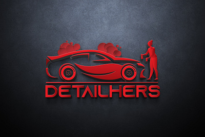 Car Washing Logo/Car Printing Logo car design car logo car painting logo car printing design car printing logo car washing car washing logo graphic design logo design