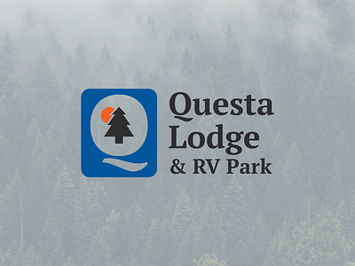 Questa Lodge Logo Update brand brand identity branding identity lodge logo logo update questa