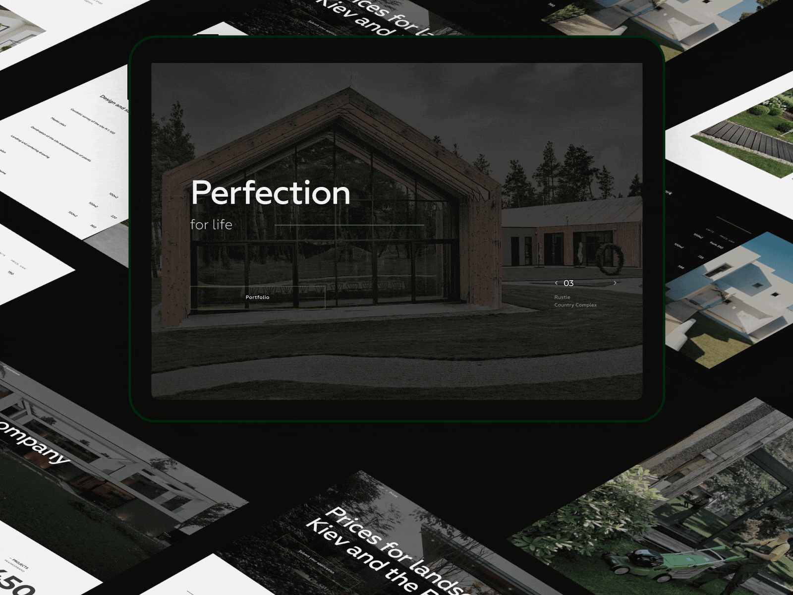 Topiar - Corporate Website animation corporate website design ui ux