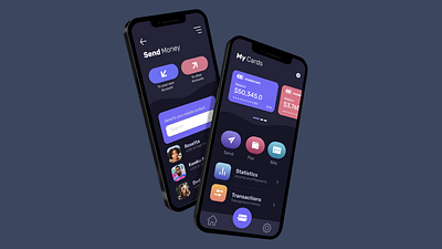 Financial App UI app design ui ux