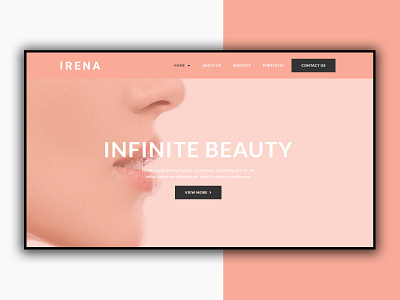 Beauty and Spa Website 3d animation app beauty website branding design graphic design icon illustration logo spa website ui web design website design