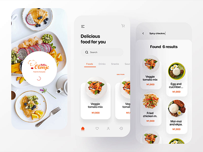 Food app UI animation 3d 3d animation 3d graphics animation app animation delivery app design figma animation food app food app animation front end animation mobile app mobile app animation ui animation