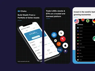 Chaka appstore screenshots