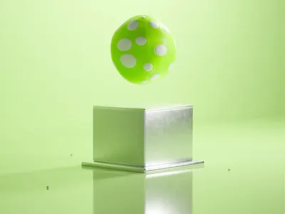 Soft body simulation test 3d animation cinema4d design dynamics gravity minimal motion graphics realistic redshift reflection simulation