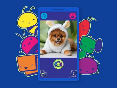 Bug Cheese Camera art branding bug camera design flat graphic design illustration insect insects ui ux vector vector art