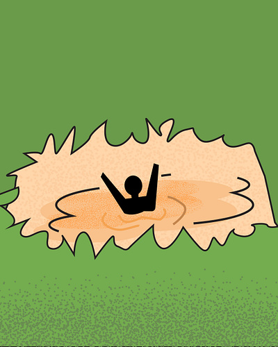Stuck design graphic design illustration inktober