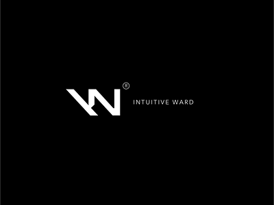 Intuitive Ward logo black branding logo vector