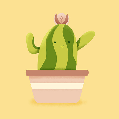 Dancing Cactus animation cactus character character illustration cute illustration motion graphics plant