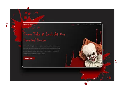 Halloween design ui ux