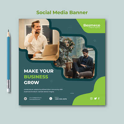 Social Media Banner design facebook banner instagram banner marketing banner post design social media social media banner social media post web banner