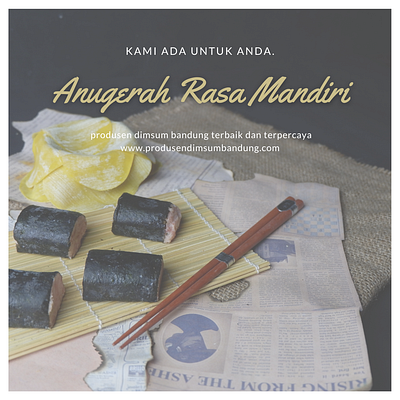 Feed Ig Anugerah Rasa Mandiri branding design