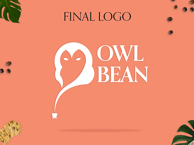 COLLEGE PROJECT : BRAND CREATION | LOGO DESIGN - OWL BEAN adobe illustrator app art branding concept design drawing graphic design illustration illustrator logo logo design mood photoshop sketch typography ui ux vector vector art