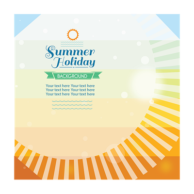 summer background vector illustration design good vibes