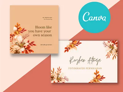 layout design Canva company design illustration typography ux