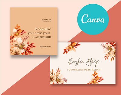 layout design Canva company design illustration typography ux