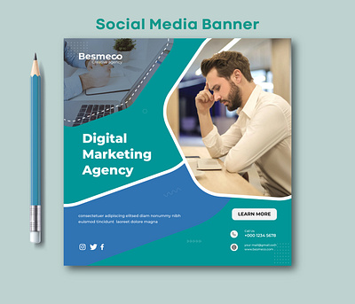 Social Media Banner ads ads design design facebook banner illustration instagram banner marketing banner post design social media social media banner social media post web banner