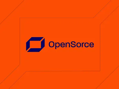 OpenSorce Logo Design Concept abstract brand designer brand identity branding cloud computing design geometry box graphic design internet internet server logo logomark logotype mark modern simple software symbol technology