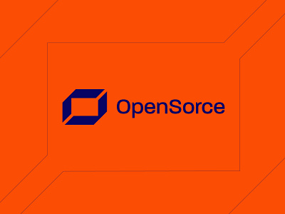 OpenSorce Logo Design Concept abstract brand designer brand identity branding cloud computing design geometry box graphic design internet internet server logo logomark logotype mark modern simple software symbol technology