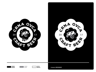 Black Sheep badge beer black branding cool craftbeer design font icon icon set illustration ipa ipa beer logo mark shape sheep typo typography vector