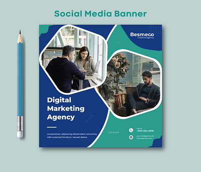 Social Media Banner ads facebook banner graphic design instagram banner marketing banner post design social media social media banner social media post web banner