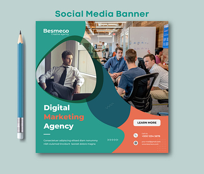 Social Media Banner ads ads design design facebook banner illustration instagram banner marketing banner post design social media social media banner social media post web banner