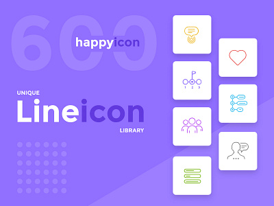 Happy Addons Line Icon addons design happy icon line typography ui vector