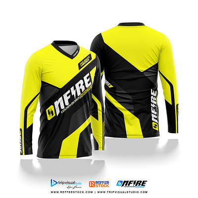 Long Sleeve Jersey Design for Motocross – Onfire 7 3d fashion design adobe illustrator adobe photoshop apparel clo 3d fashion coreldraw design fashion fashion design graphic design jersey jersey design mockup motocross print sublimation sublimation