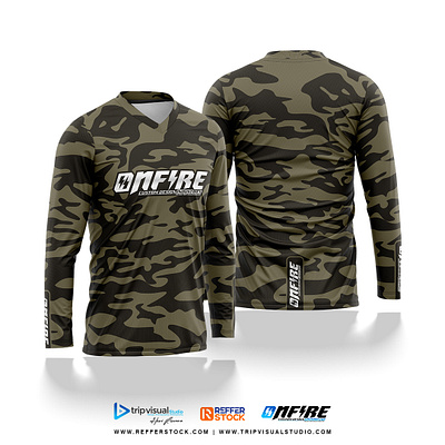 Long Sleeve Jersey Design for Motocross – Onfire 8 3d fashion design adobe illustrator adobe photoshop apparel clo 3d fashion coreldraw design fashion fashion design graphic design jersey jersey design mockup motocross print sublimation sublimation