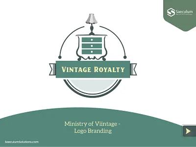 Vintage Royalty Logo Branding brandidentity branding graphic design logo logodesign