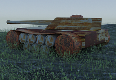 Tanker 3dmodel blender creative tanker