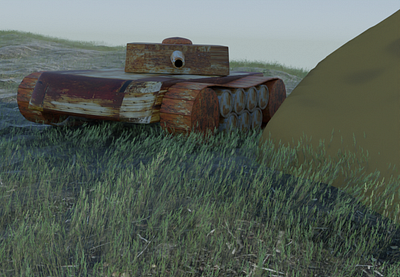 Tanker Front 3d 3dmodel blender creative tanker