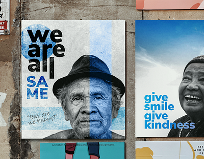 Poster Design - We are all SAME ad poster banner banner design banners brand poster branding design graphic design marketing poster post poster poster design posters social media poster social media poster design