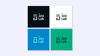 IEO Lab logo adobe illustrator brand identity graphic design ieo lab lab logo