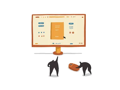 Online Shopping amazon books characters contemporary editorial humour illo illustration leeds libraries library naperville online shopping people reading sheffield shopping spot