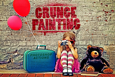 Grunge Painting Photoshop Action add on advance photoshop painting art artist artistic atn best oil art comics creative drawing effect fine arts painting oil art action oil painting photo display photoshop realistic effect realistic painting effect