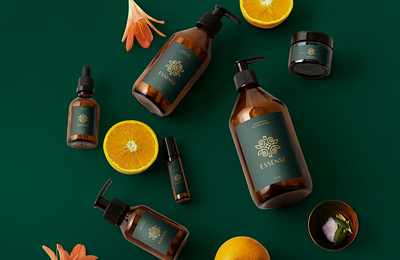 Essense - Luxury Beauty Brand Logo and Packaging body wash brand identity feminine brand label design luxury apothecary luxury beauty and spa luxury body wash luxury brand luxury logo design luxury spa center brand minimal brand packaging design spa logo