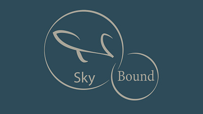 Sky Bound airlinelogo branding dailylogo dailylogochallenge dailylogochallenge12 design designer designideas illustrator logo skybound