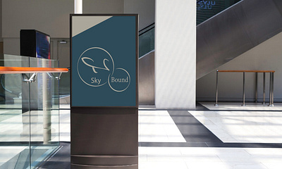 Sky Bound branding dailylogo dailylogochallenge design designer designideas illustrator logo mockup skybound smartmockups