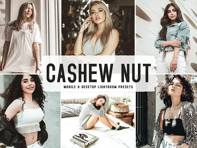 Cashew Nut Mobile & Desktop Lightroom Presets modern presets