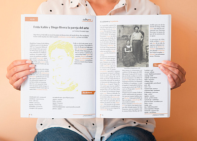 Design and layout for language learning magazine designlayout illustration indesign journal magazine typorgaphy