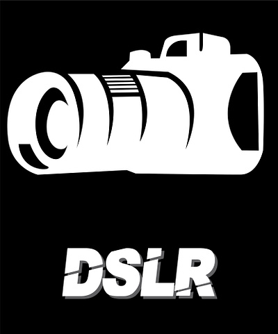 DSLR Illustration creative design illustration