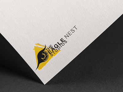 The EagleNest Studios branding creative design illustration logo studio vector