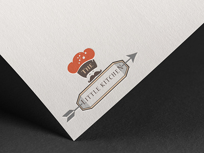 Little Kitchen branding creative design illustration logo vector