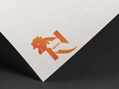 Naga Poultry branding creative design illustration vector