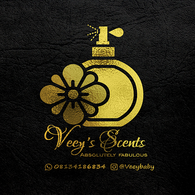Veey’s Scents. branding graphic design logo