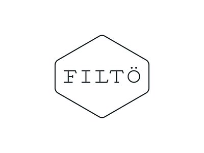 FILTÖ Logo brand branding crafted design ecommerce geometric hexagon identity leaher goods leather brand logo logo design logo designer luxury brand luxury leather luxury logo mark minimal minimal logo store