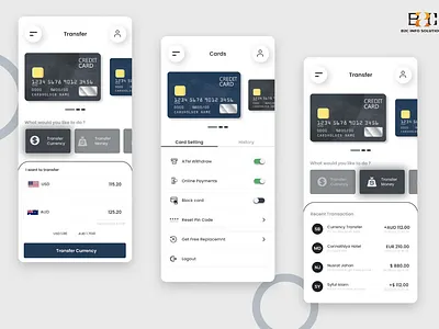 Currency Exchange App android app appdesign appdevelopment b2cinfosolutions graphic design ui