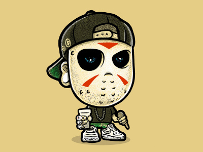 MCJ garmcom illustration jason mask prodot