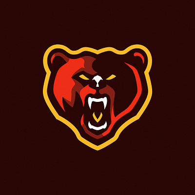 Bear eSports Logo bear branding design esportlogo esports esports logos gaming gaming logo illustration logo